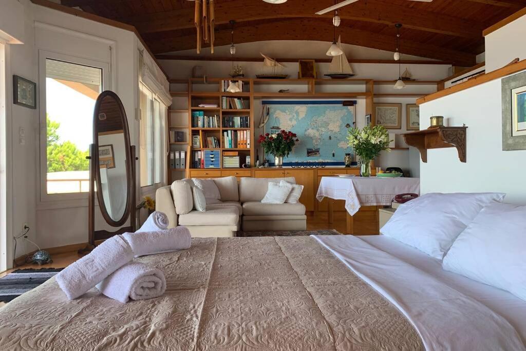 360º Suite With Endless Views To The Ionian Sea Μύτικας Εξωτερικό φωτογραφία